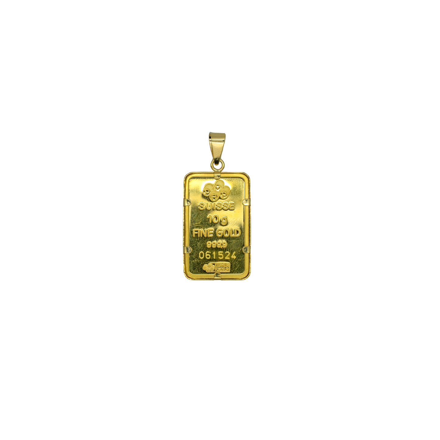 24k Gold Pamp 10g with 14k Border