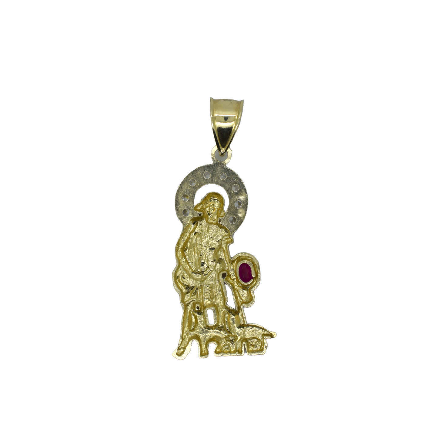 10k Gold CZ Lazarus 3.5g