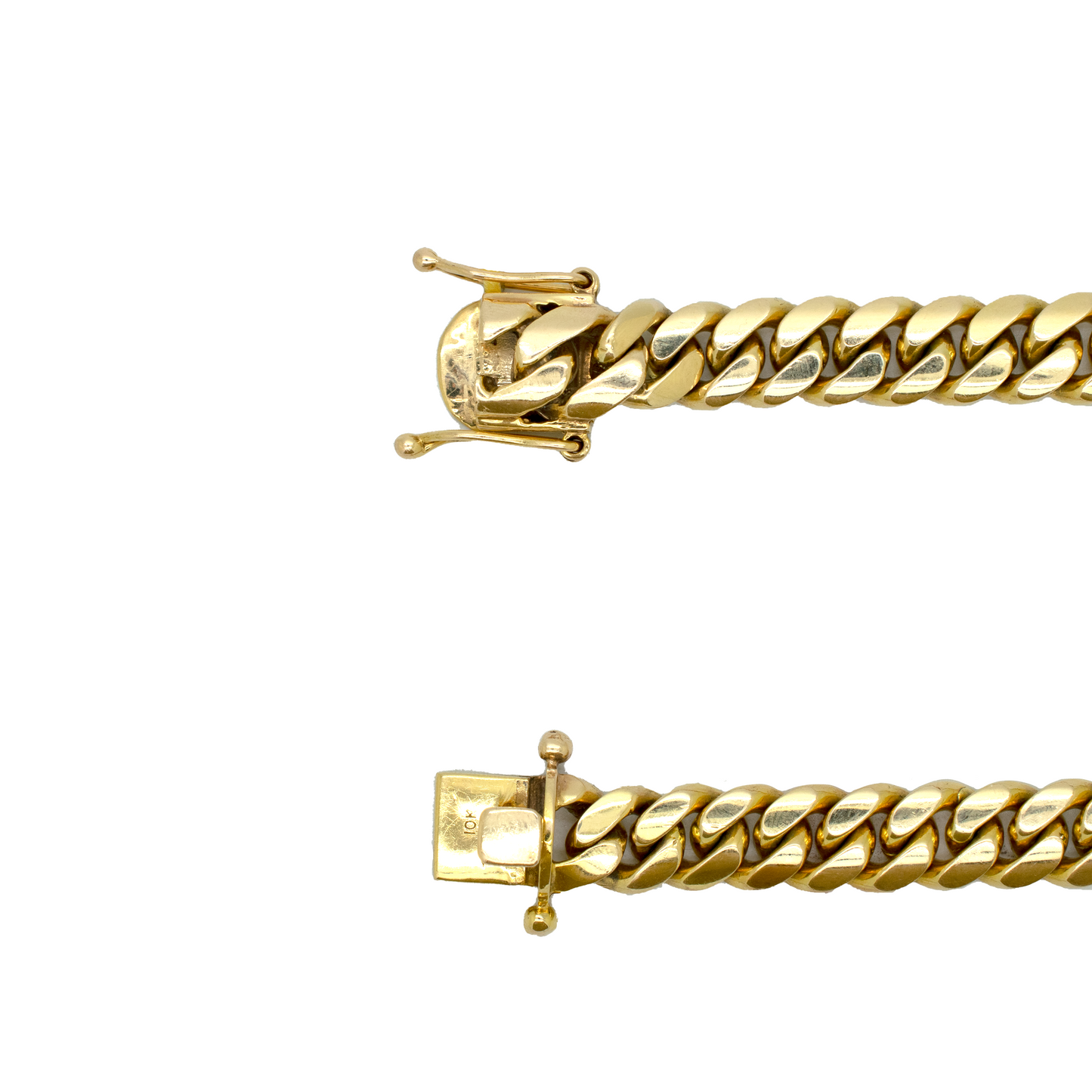 10k Solid Miami Cuban Chain 10.5mm