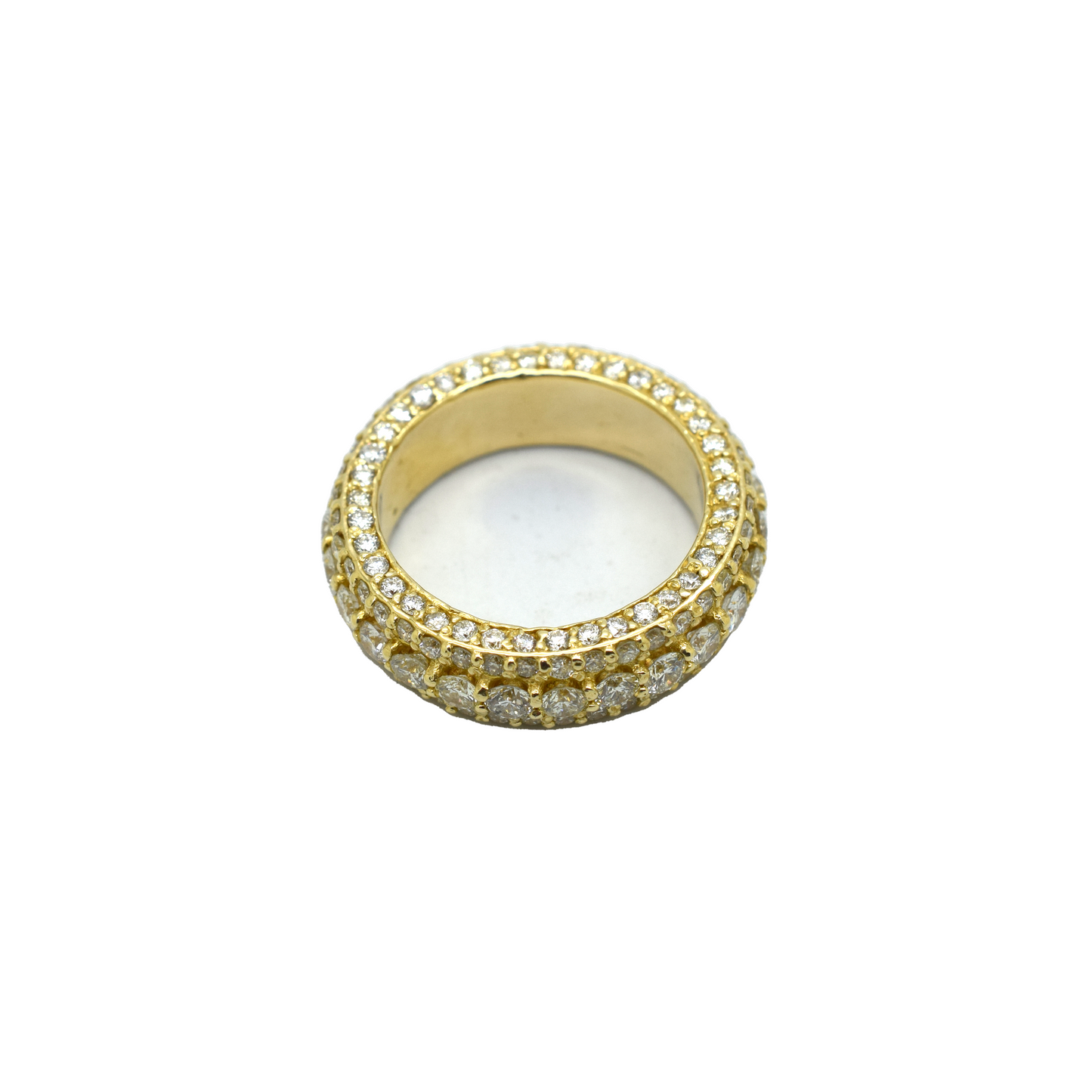 14k Gold Diamond Eternity Band 7.98ct