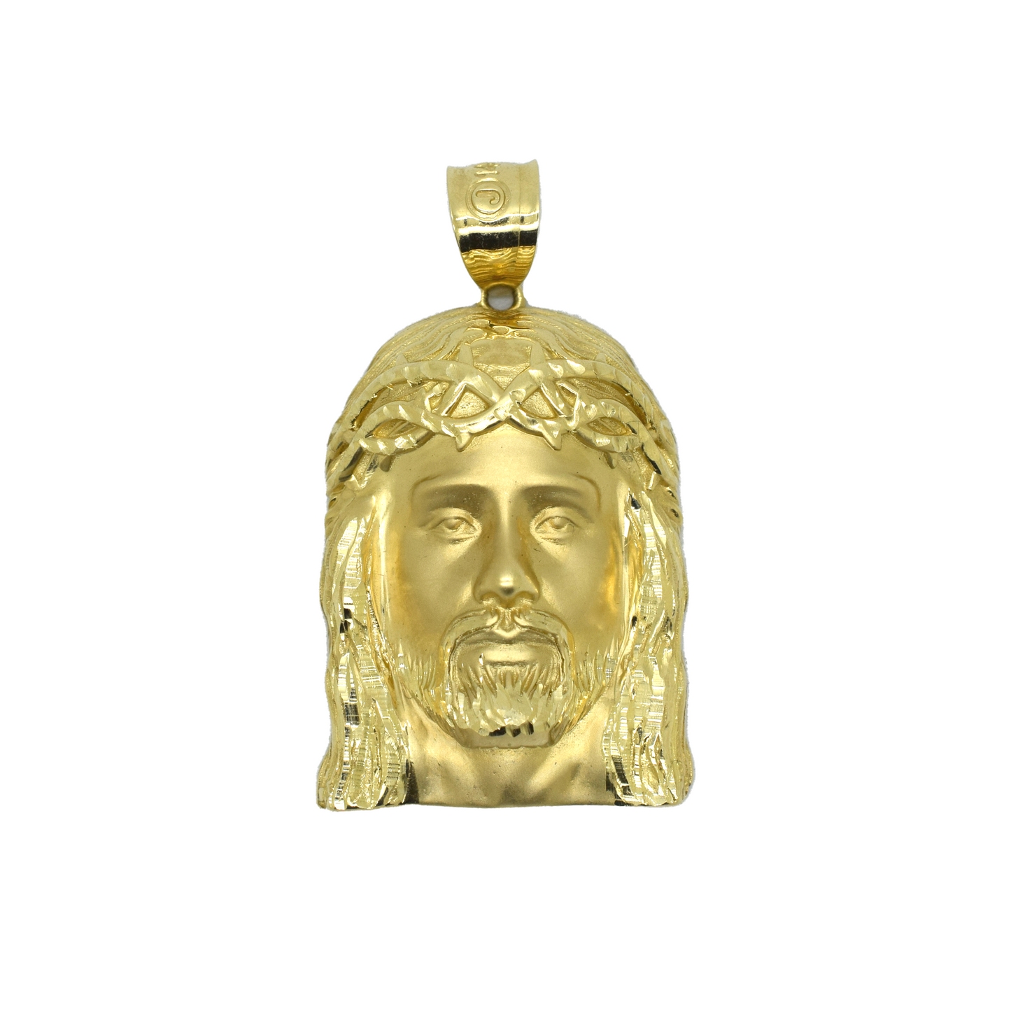 14k Gold Jesus Head 13.6g
