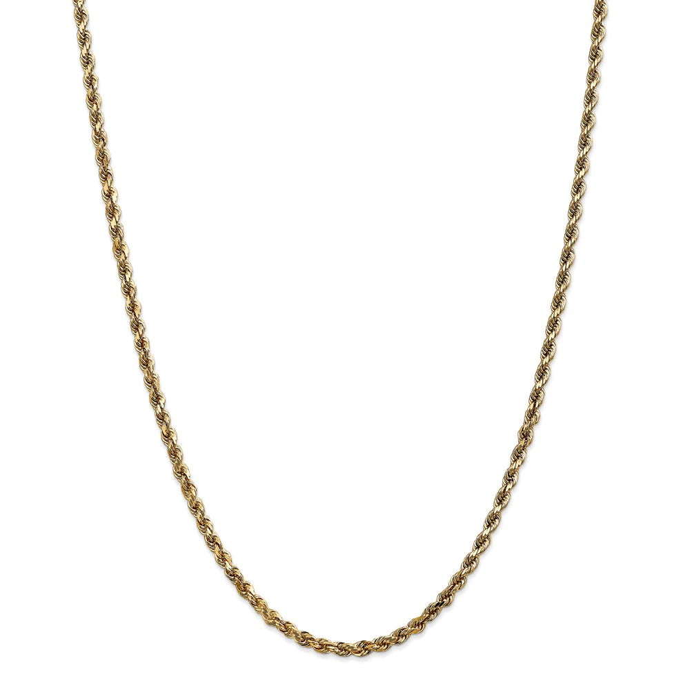 14k Solid Rope Chain 3.5mm