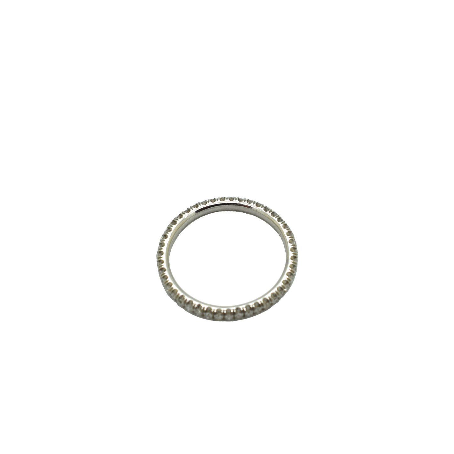 14k White Gold Diamond Eternity Band 0.95ct