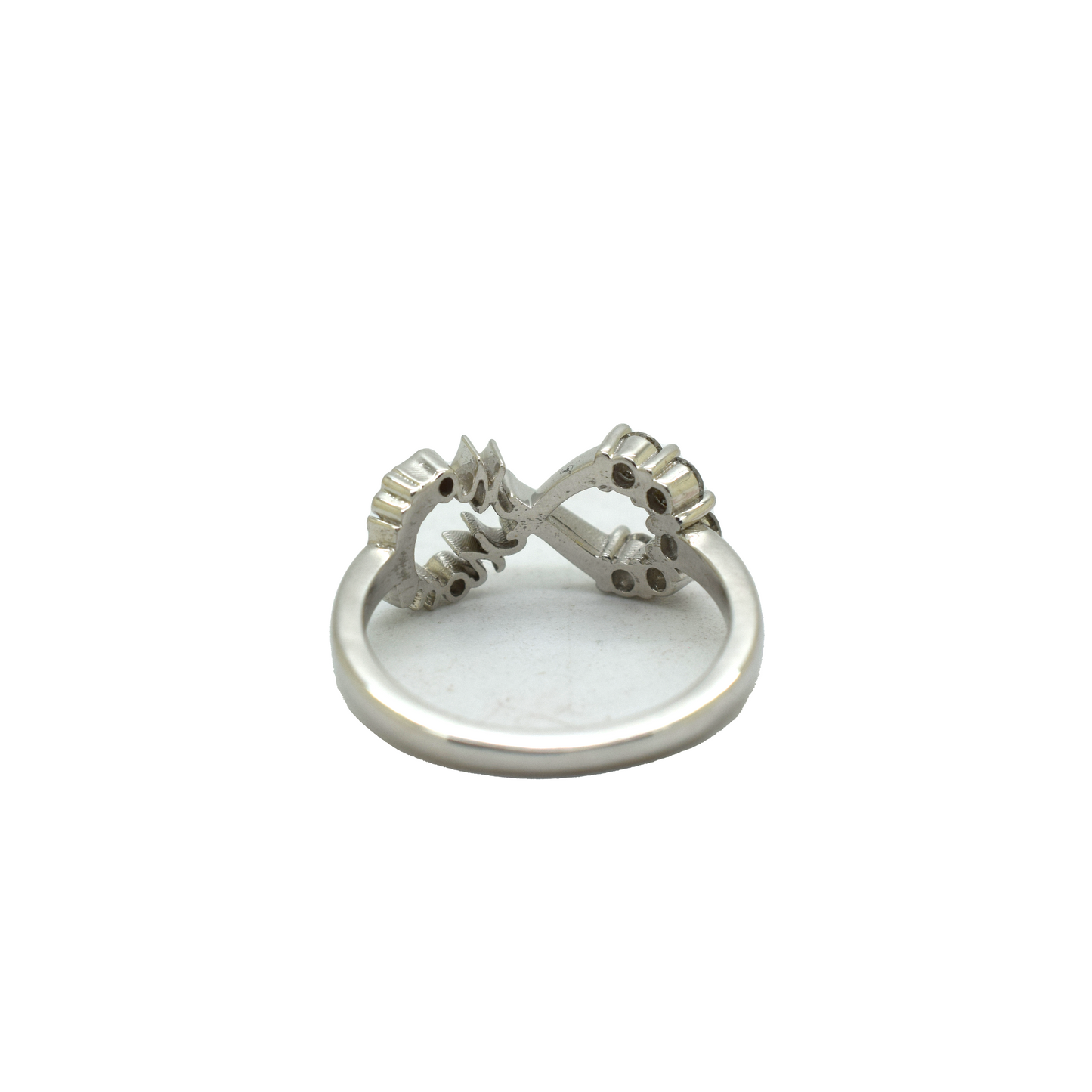 14k Gold Diamond Mom Ring 0.35ct