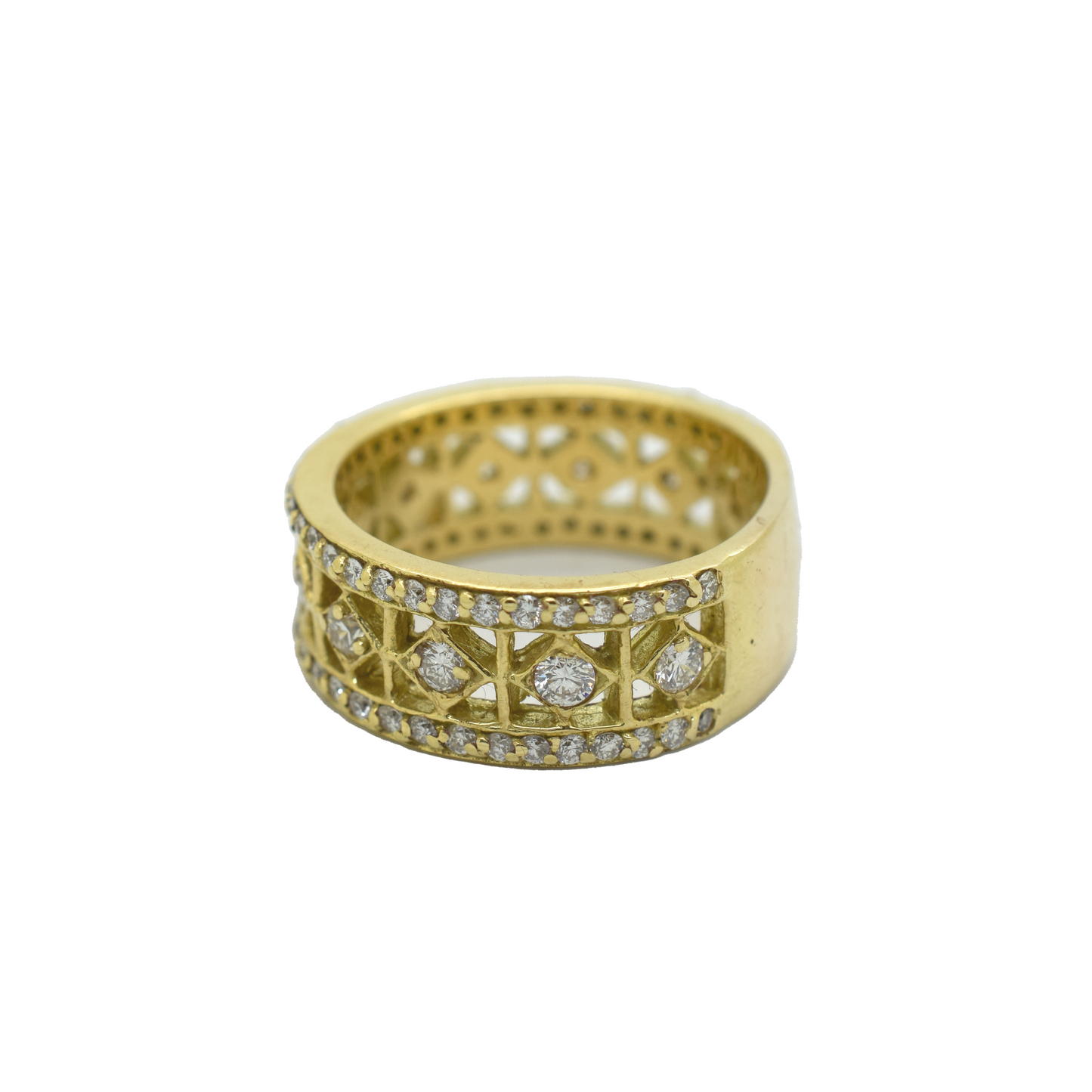 18k Gold Diamond Ring 2.54ct