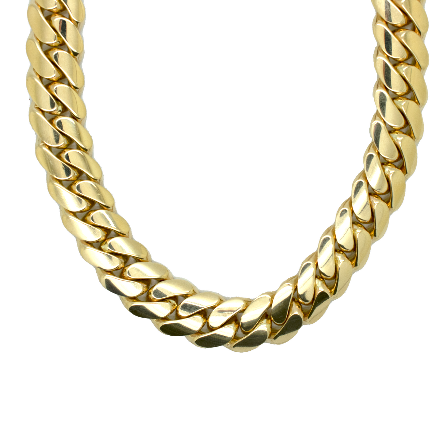 14k Solid Miami Cuban Chain 13.5mm 24" 321.8g
