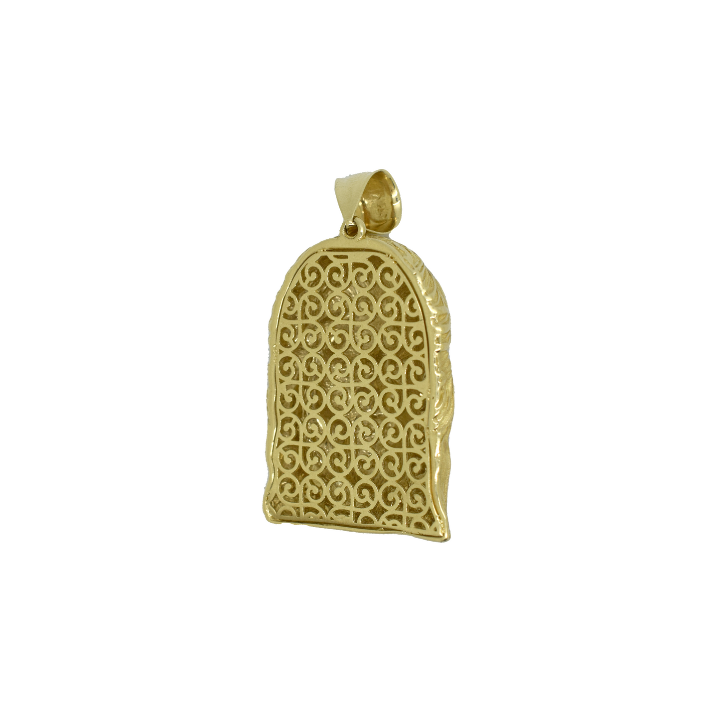 14k Gold Jesus Head 13.6g