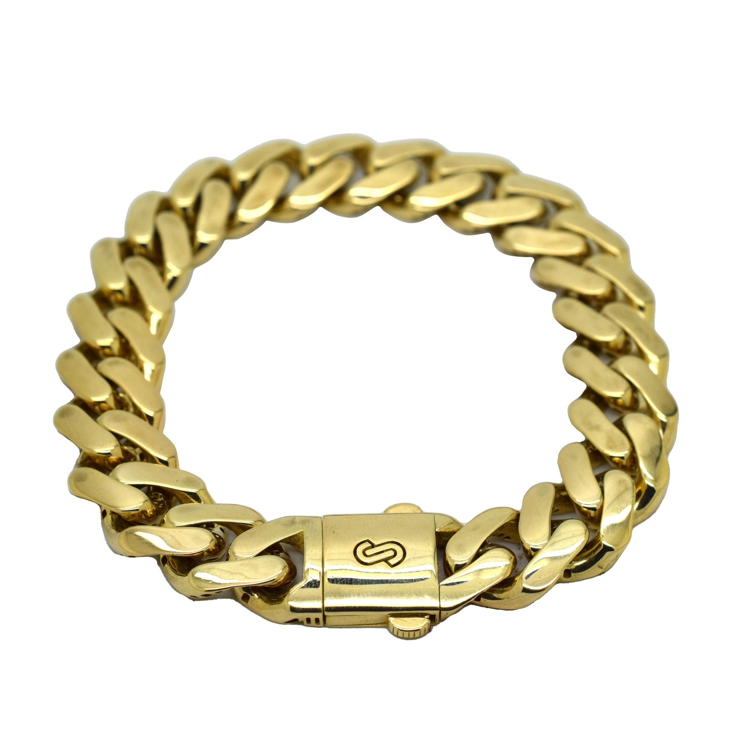 10k Monaco Bracelet 12.75mm