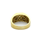 14k Gold Diamond Layered Square Ring 2.52ct