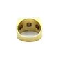 14k Gold Diamond Rectangle Ring 2.40ct