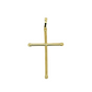 14k Gold Simple Cross Pendant