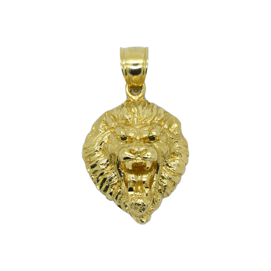 14k Gold Lion Head 10g