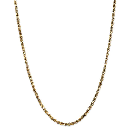 14k Solid Rope Chain 3.5mm