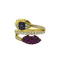 18k Gold Diamond Fashion Ring 1.38ct