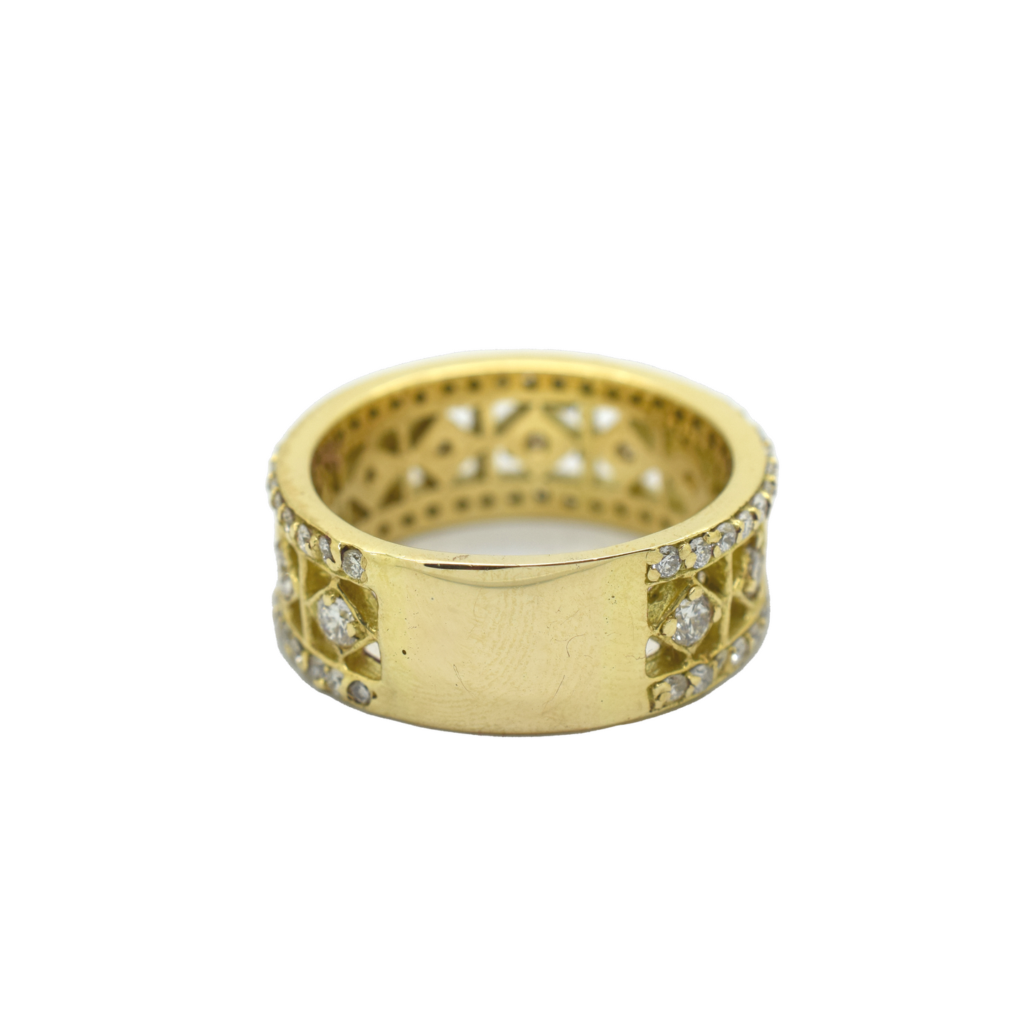 18k Gold Diamond Ring 2.54ct