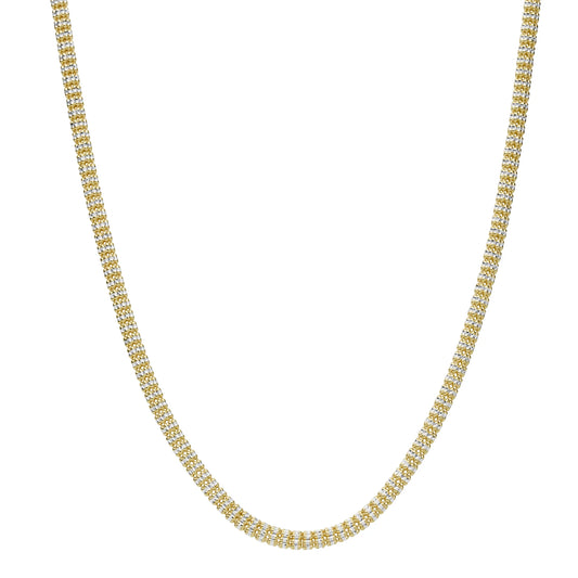 14k Iced Chain 3.8mm