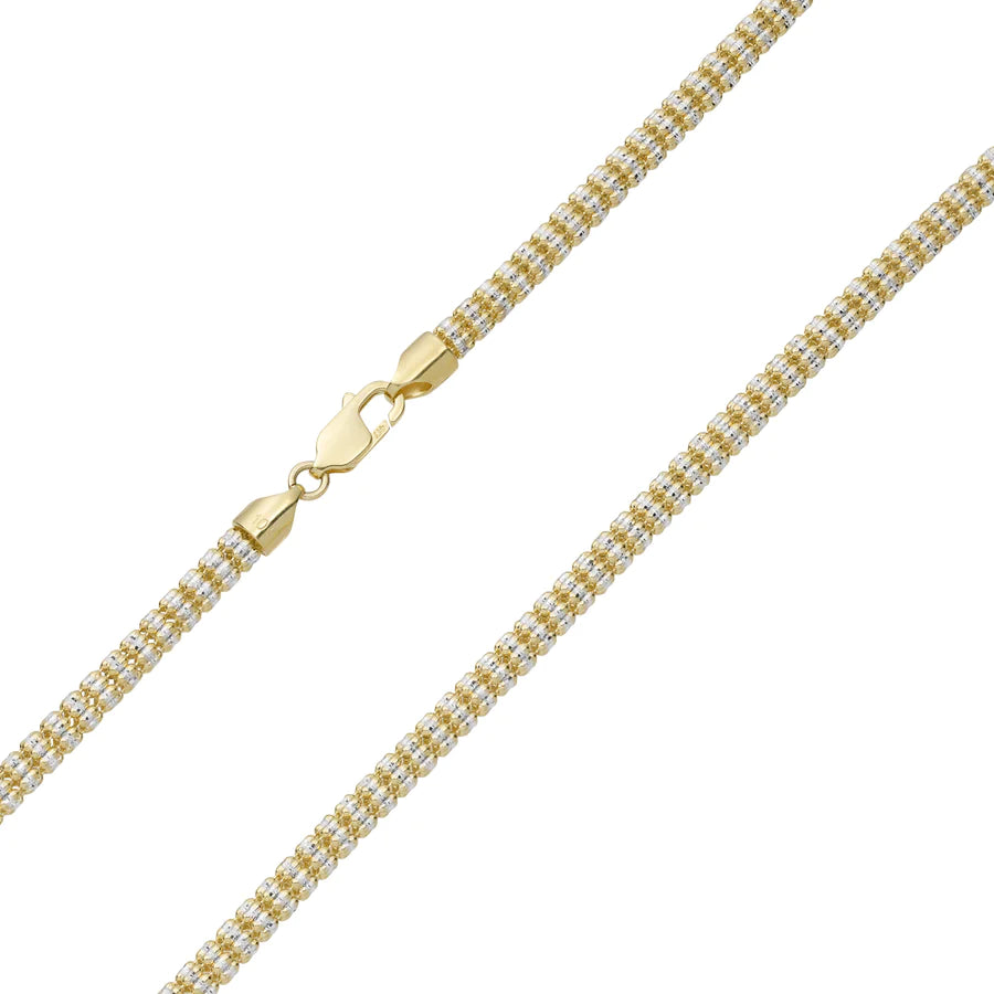 14k Iced Chain 3mm