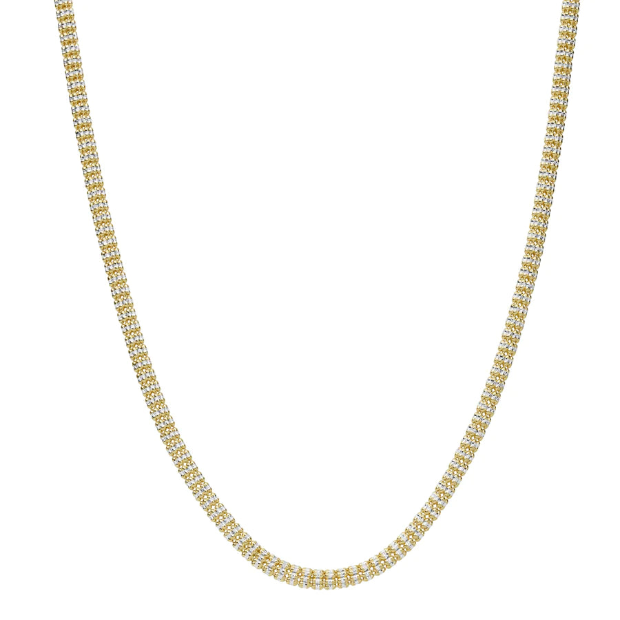 14k Iced Chain 3mm