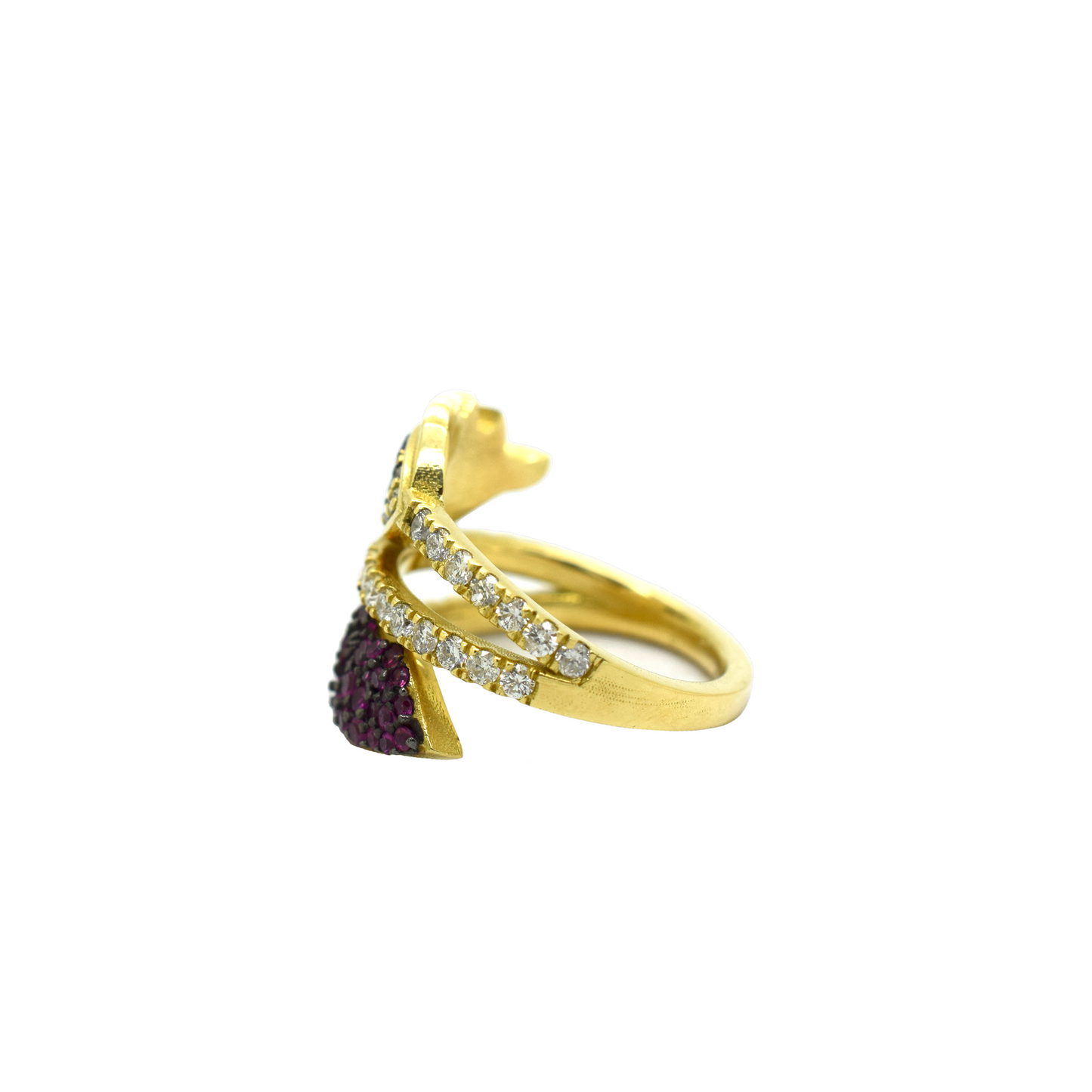 18k Gold Diamond Fashion Ring 1.38ct