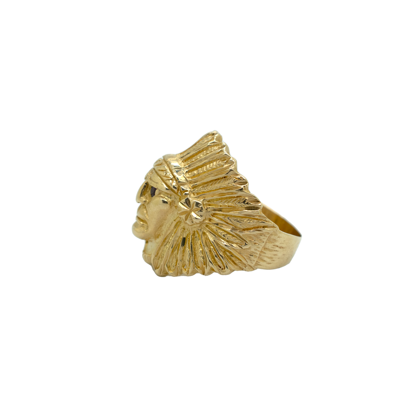 14k Gold Chief Ring